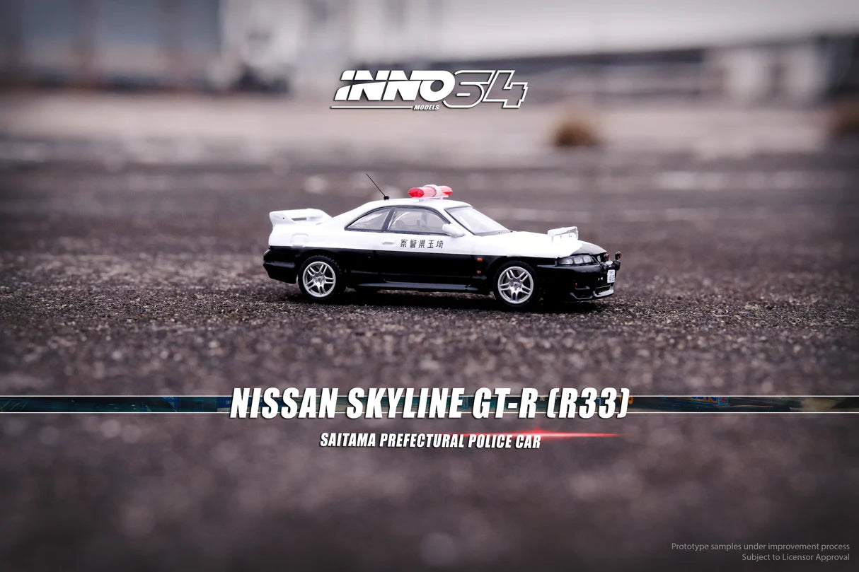 INNO64 1:64 SAITAMA PREFECTURAL POLICE CAR