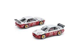 PopRace 1:64 PANDEM SILVIA S13-MOONTECH RED