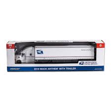 Greenlight - 1:64 2019 Mack Anthem 18-Wheeler Tractor-Trailer - United States Postal Service (USPS)