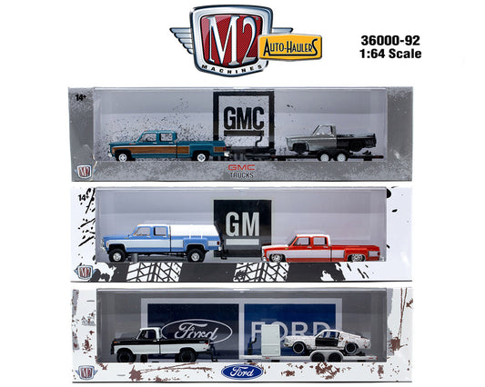 M2 Machines 1:64 Auto-Haulers Release 92 Assortment