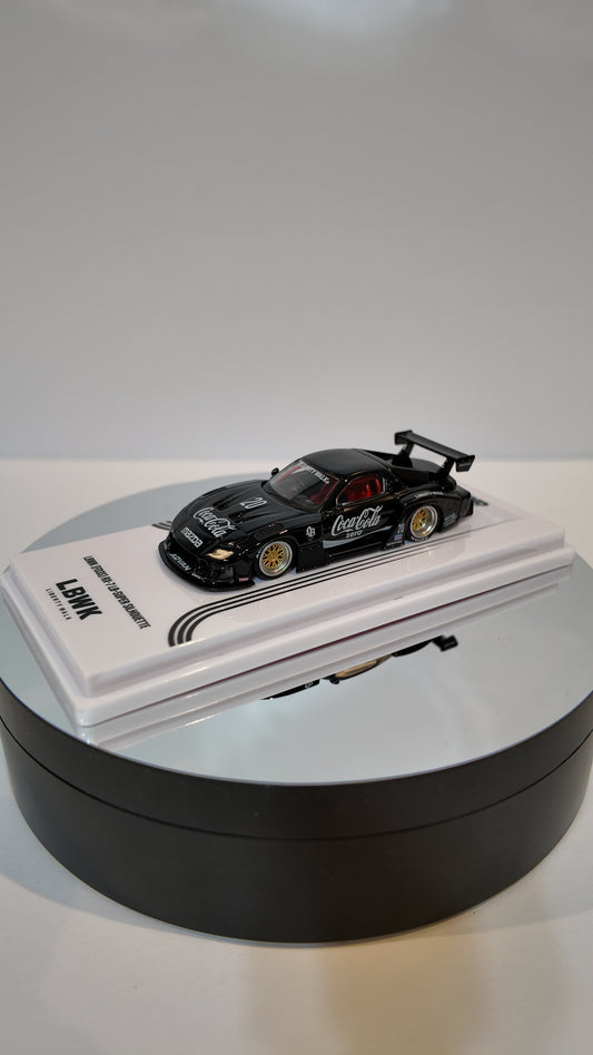 INNO64 1:64 MAZDA RX7 (FD3S) LB-SUPER SILHOUETTE – Black