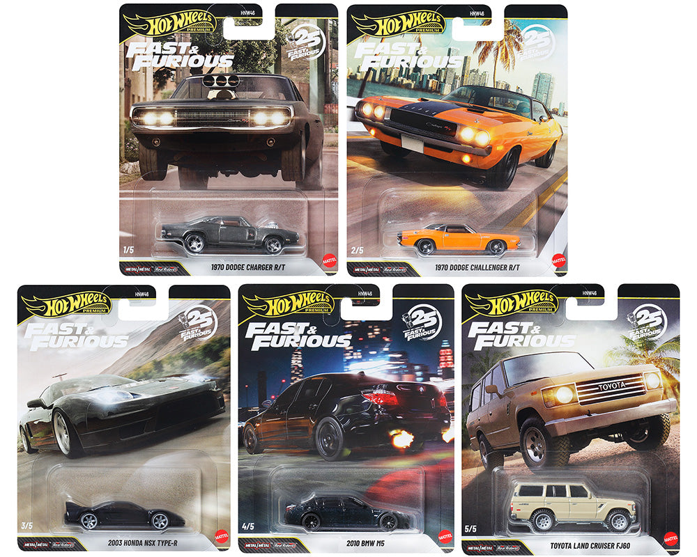 Hot Wheels 1:64 Fast & Furious 25Th Anniversary Premium 2026 Q Assortment