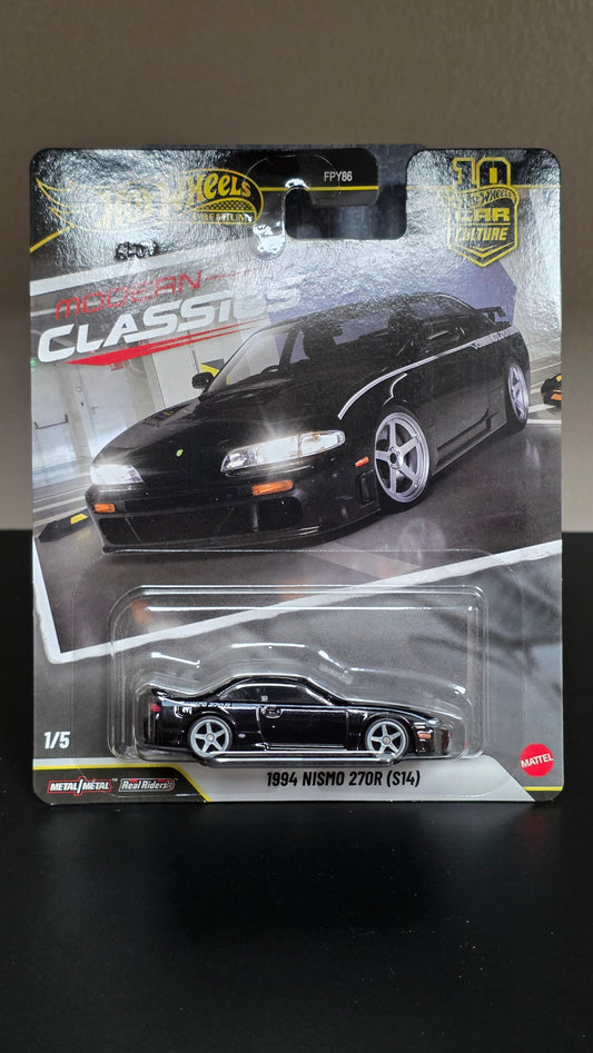 Hot Wheels 1:64 Car Culture 10th Anniversary 2026 S Case – Modern Classics Assortment