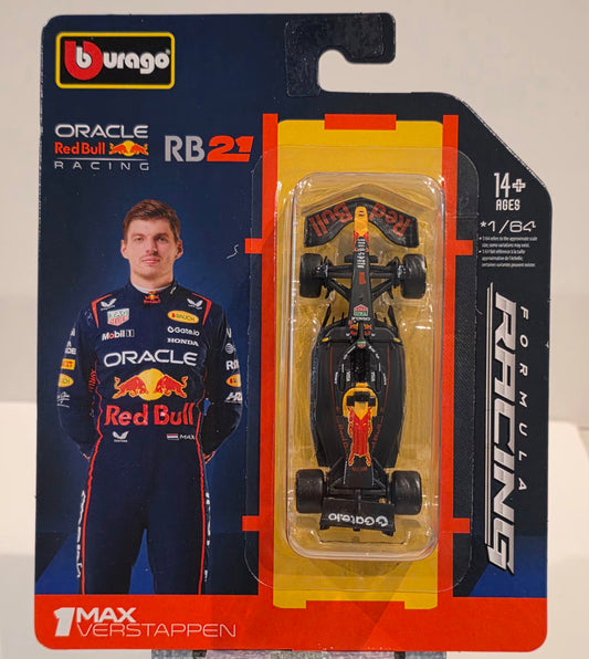 Bburago 1:64 F1 2025 Oracle Red Bull Racing RB21 #1 Max Verstappen
