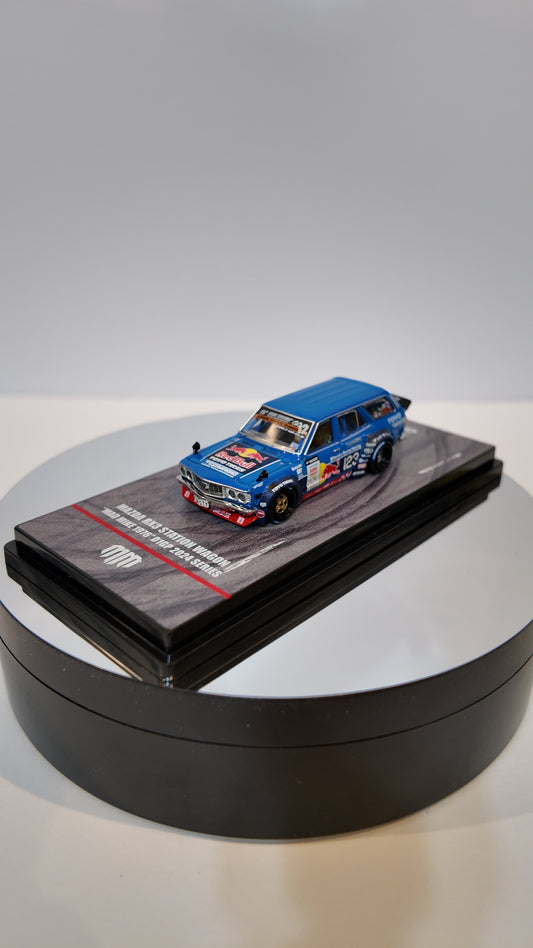 INNO64 1:64 MAD MIKE 1976 MAZDA RX3 Station Wagon D1GP Series 2024