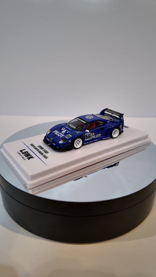 INNO64 1:64 LBWK F40 Tokyo Auto Salon 2024 – Blue