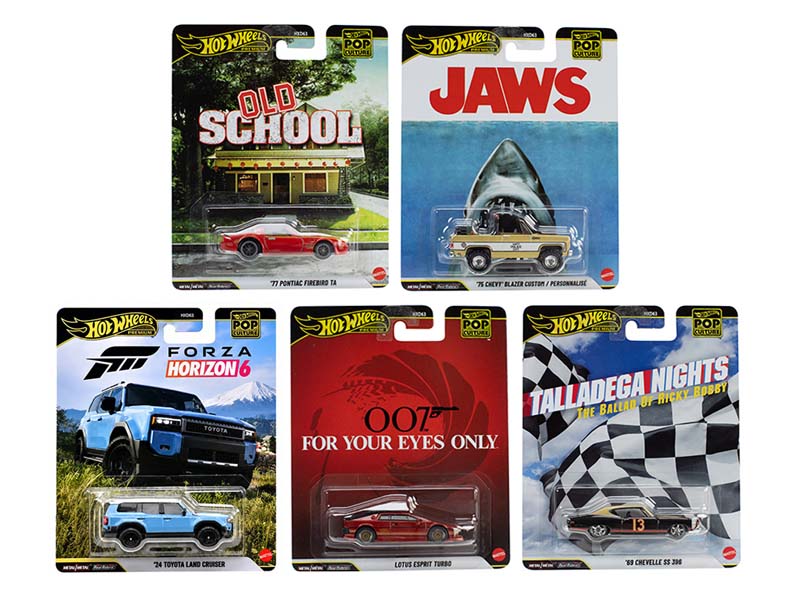 Hot Wheels Pop Culture 2026 Case "T"
