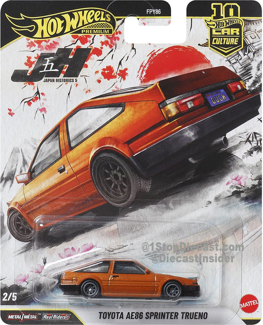 Hot Wheels Japan Historics- Toyota Ae86 Sprinter