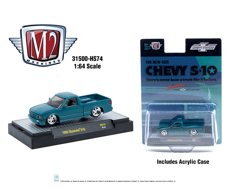 M2 Machines 1:64 1995 Chevrolet S10 Custom