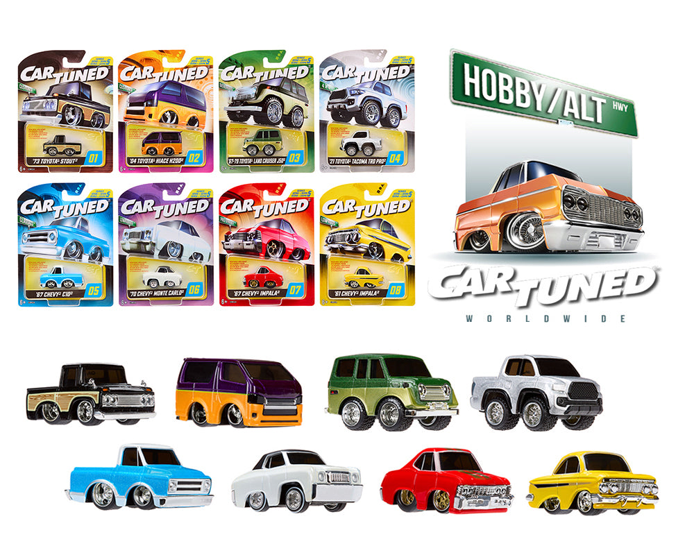 CarTuned 1:64 Series 5 Hobby Alternate 2025 Assortment of 8