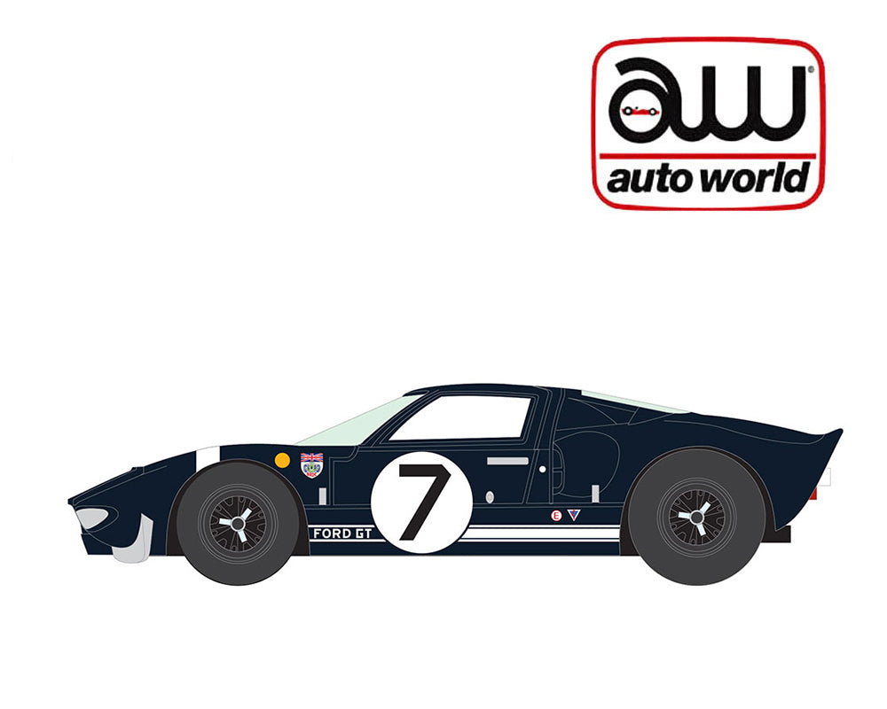 Auto World 1:64 2025 Premium Release 3 Version B – 1965 Ford GT 40