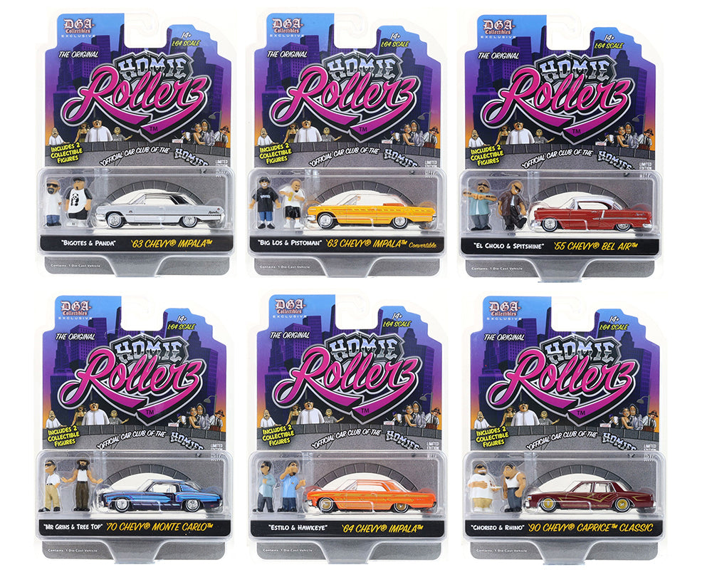 Greenlight x DGA 1:64 Homie Rollerz 2025 Series 1