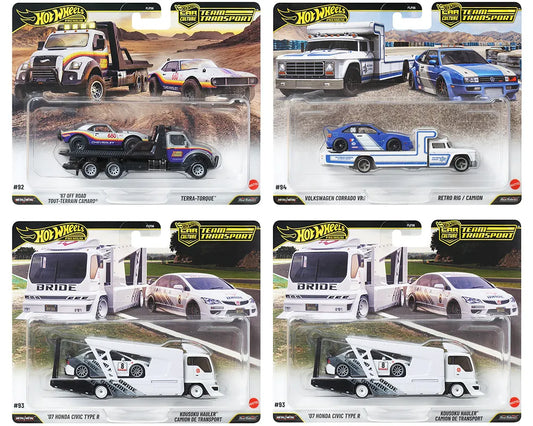 Hot Wheels -FLF56-957L – 1:64 HW Team Transport Assortment L – 2026