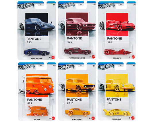 Hot Wheels 1:64 Pantone A Assortment 2025