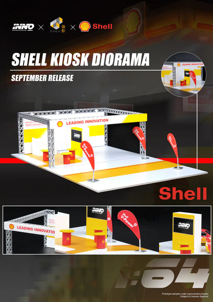 INNO64 1:64 “SHELL” KIOSK DIORAMA