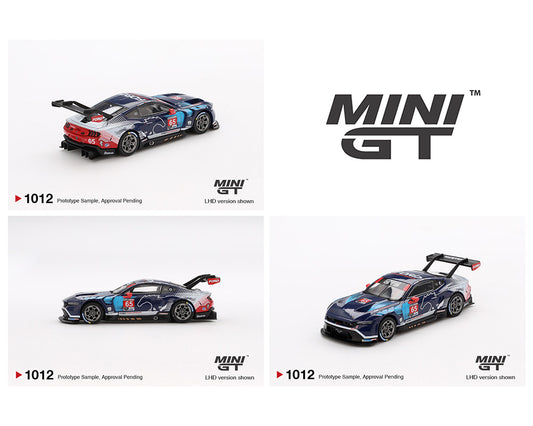 Mini GT 1:64 Ford Mustang GT3 #65 Ford Multimatic Motorsports 2024 IMSA Daytona 24 Hrs