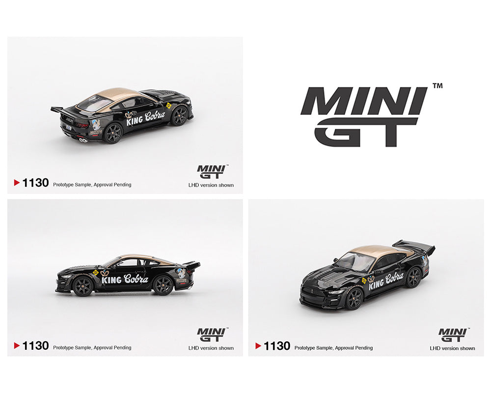 Mini GT 1:64 Shelby GT500 Dragon Snake Concept – Black/Gold- Limited Edition