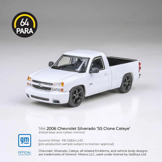 PARA64 1:64 2006 Cateye Silverado Single Cab
