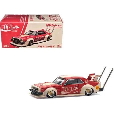 PopRace 1:64 Coca-Cola Skyline c210 Kaido Racer Bosozoku Style