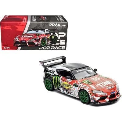 PopRace 1:64 Pandem GR Supra D1gp 2024 Daigo Saito