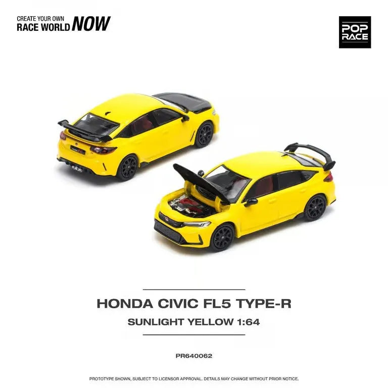 PopRace 1:64 HONDA CIVIC FL5 TYPE-R