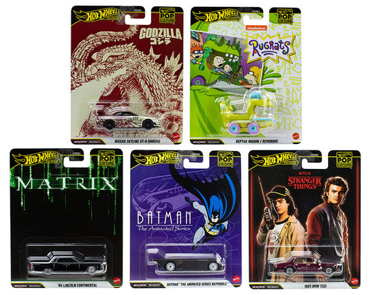 Hot Wheels 1:64 Pop Culture N Case 2025 Assortment