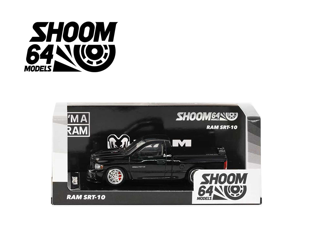 Shoom64 1:64 2003 Dodge Ram SRT-10 Pickup Red/Black/Blue/White