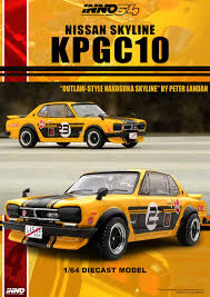 INNO64 1:64 Nissan Skyline 2000 GT-R KPCG10 #2 Outlaw