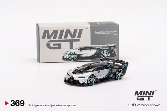 Mini GT 1:64 Bugatti Vision Gran Turismo Silver MGT00369 Limited Edition Mijo