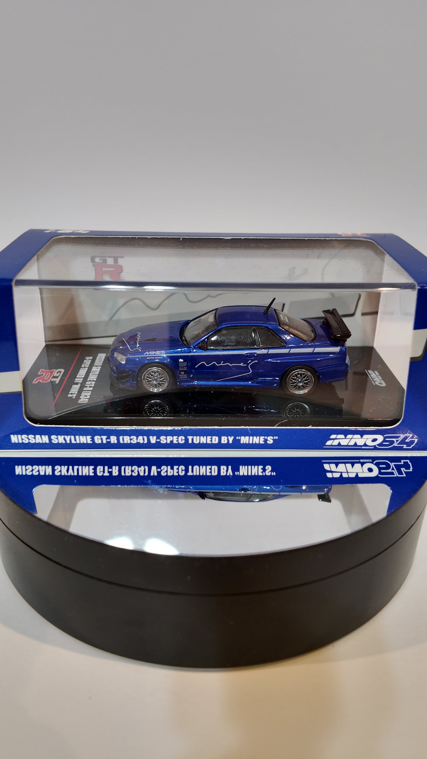 INNO64 1:64 NISSAN SKYLINE GT-R (R34) V-SPEC Tuned by “MINE’S”