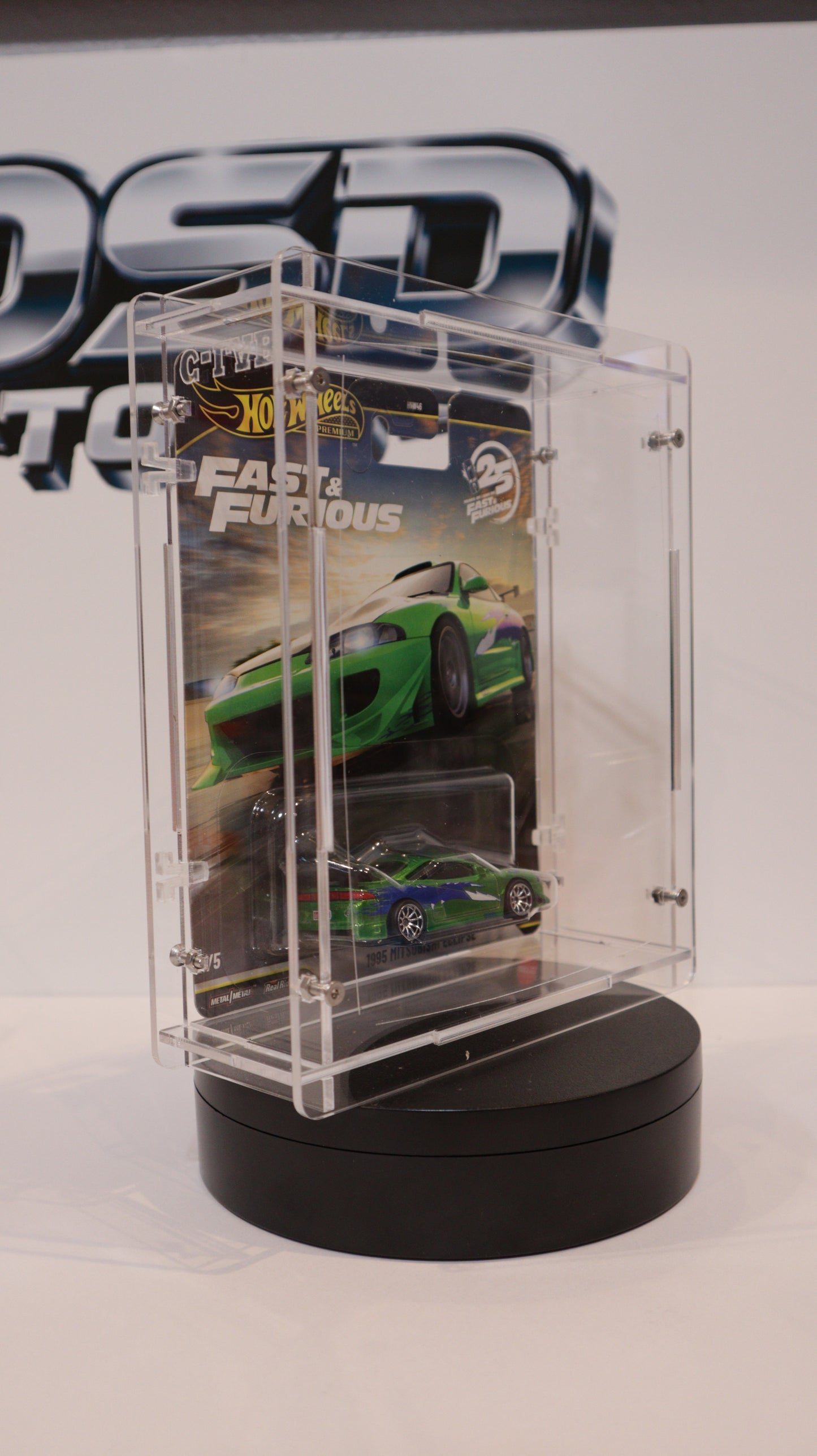 Hot Wheels Premium Card Acrylic Display (Car Not Included)