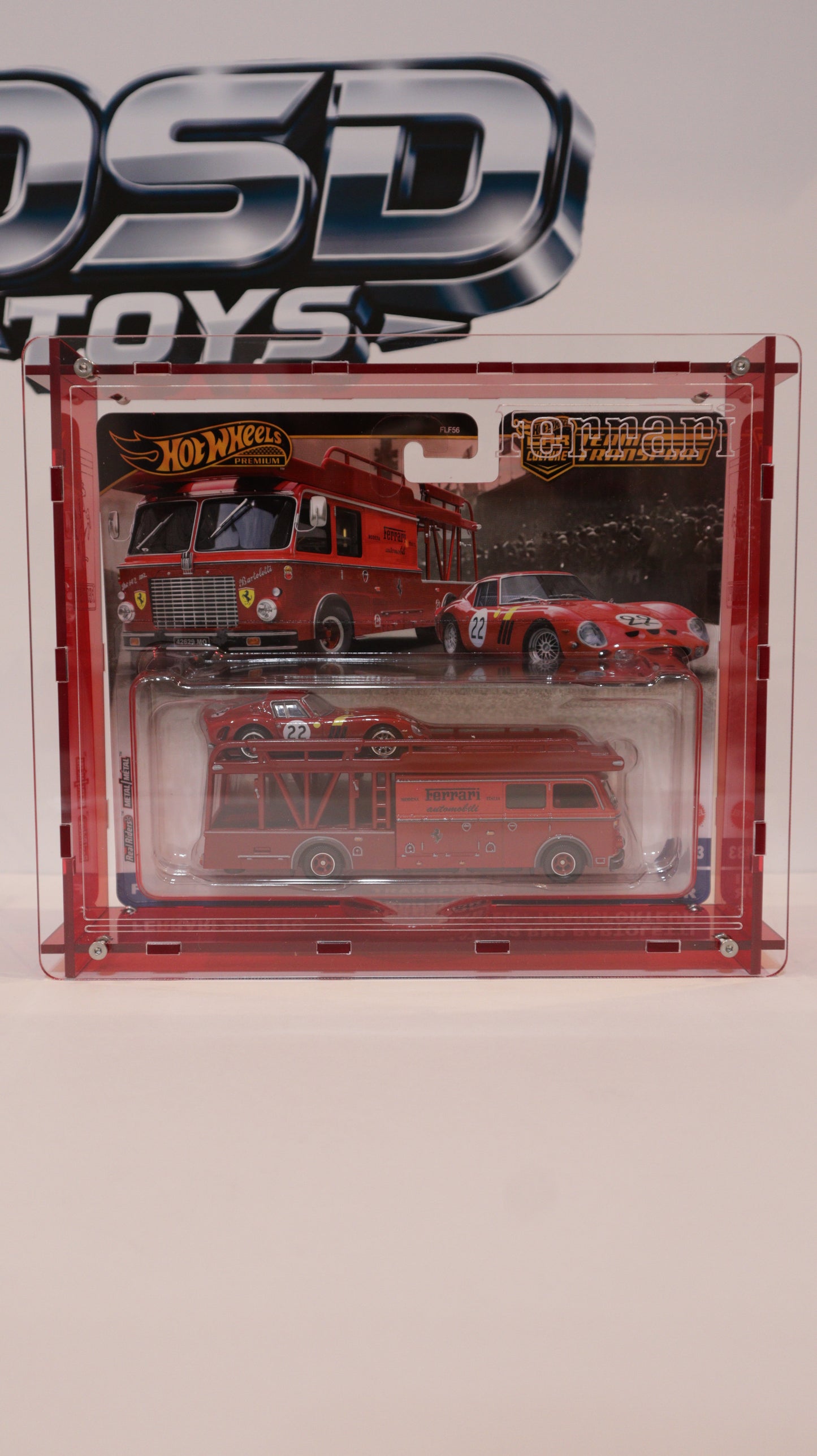 Hot Wheels Team Transport Acrylic Case ( Car Not Included)