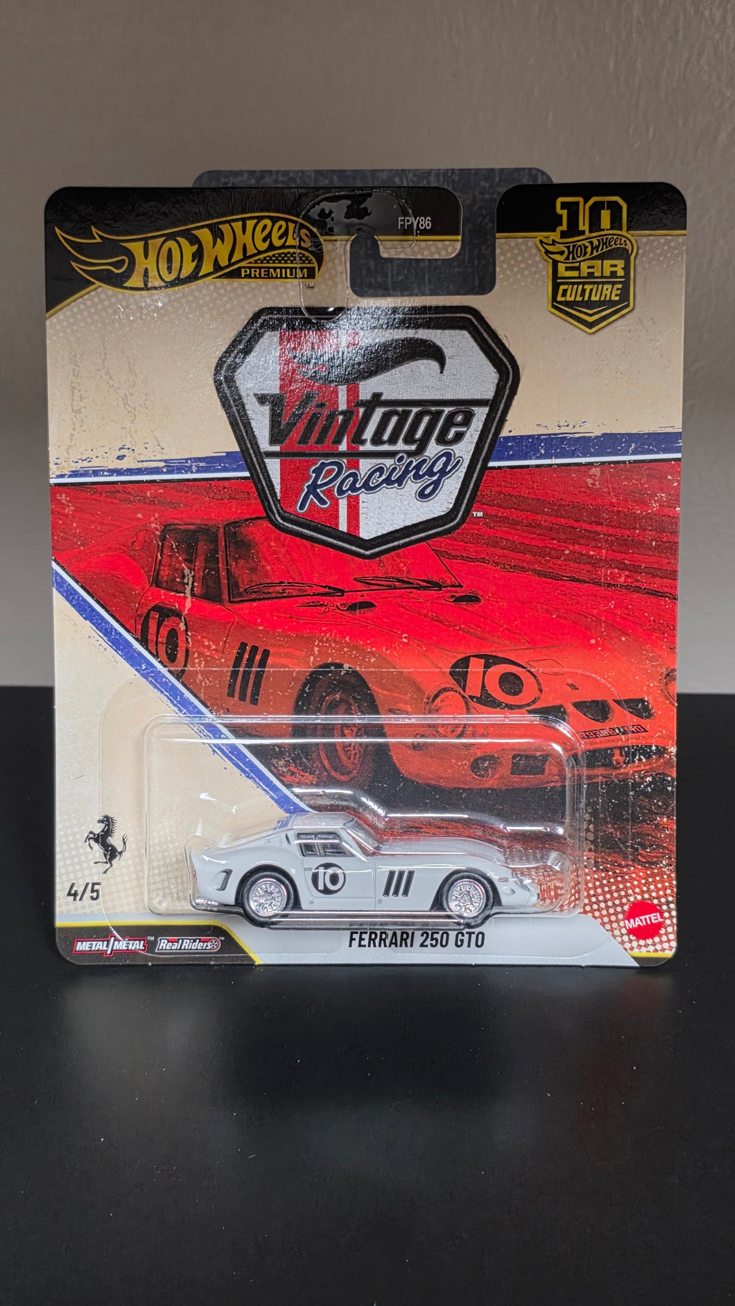 Hot Wheels 1:64 Car Culture 10th Anniversary 2026 T Case – Vintage Racing