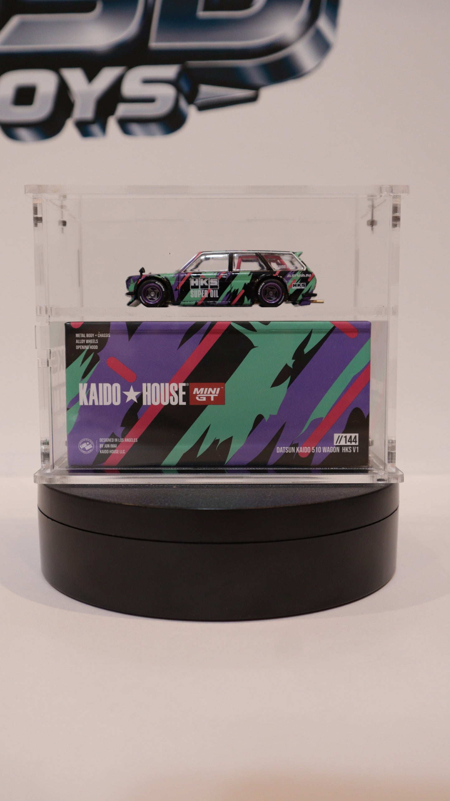 PopRace/Kaido House Acrylic Case (Car Not Included)