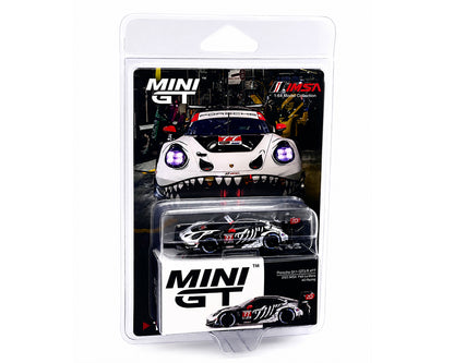 Mini GT 1:64 Porsche 911 GT3 R #77 AO Racing 2025 IMSA Petit Le Mans