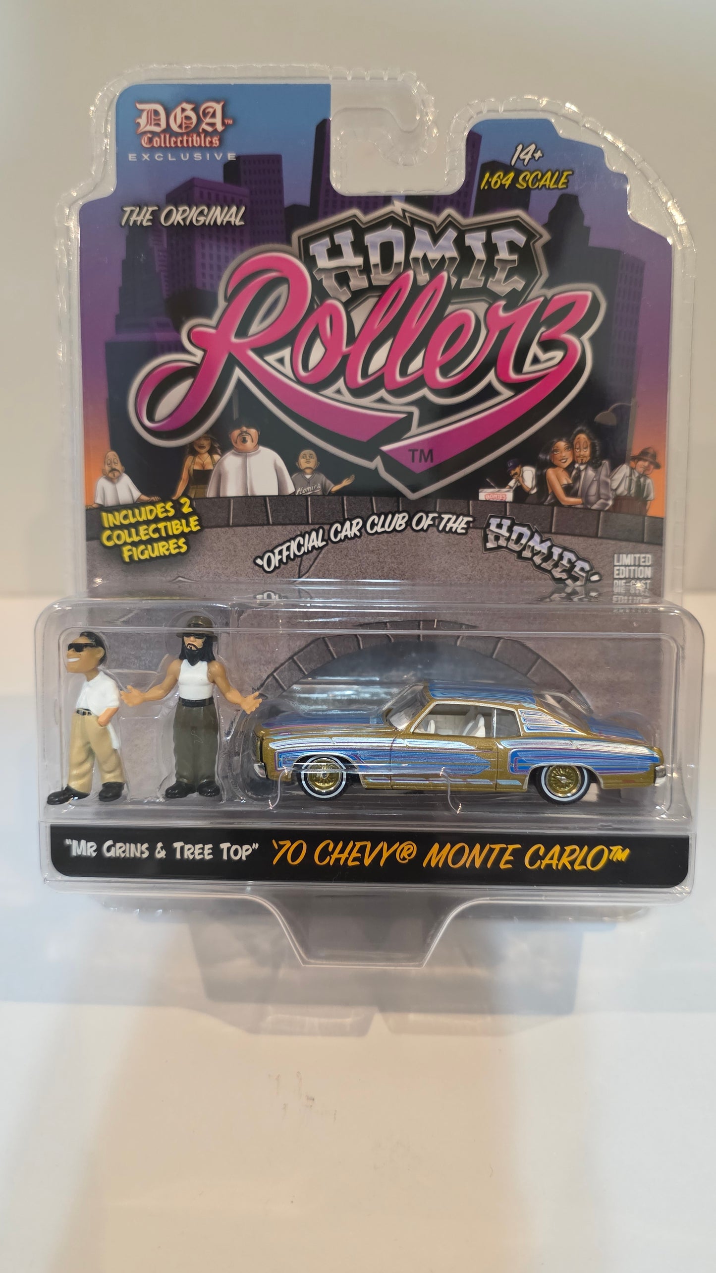 DGA Collectibles Homie Rollers 1:64 '70 Chevy Monte Carlo "Chase"