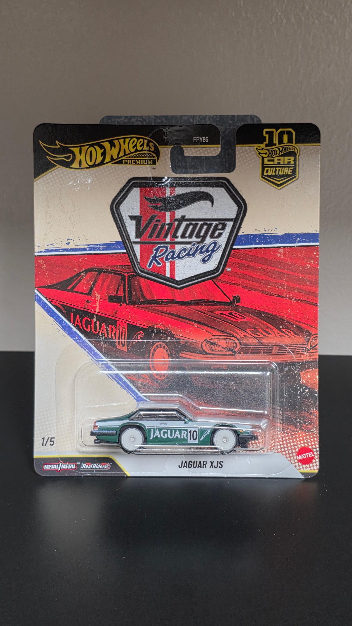 Hot Wheels 1:64 Car Culture 10th Anniversary 2026 T Case – Vintage Racing