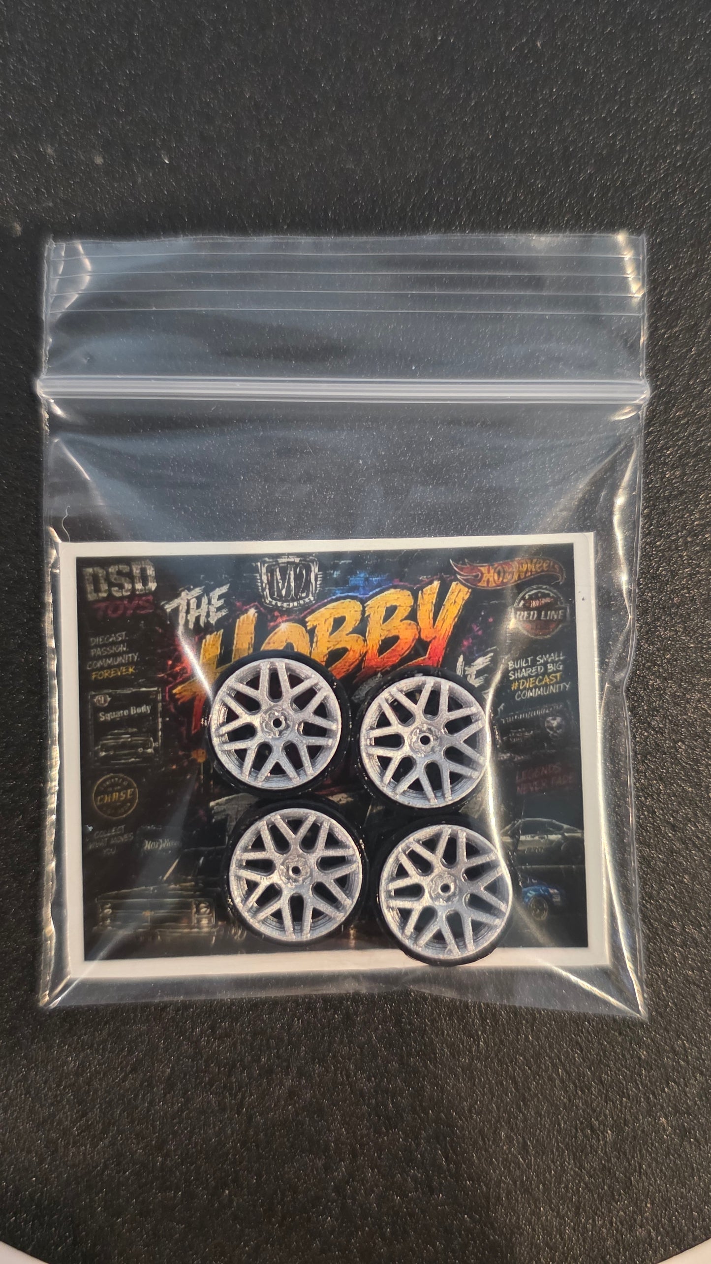 DSD 1/64 Scale pickup truck wheels