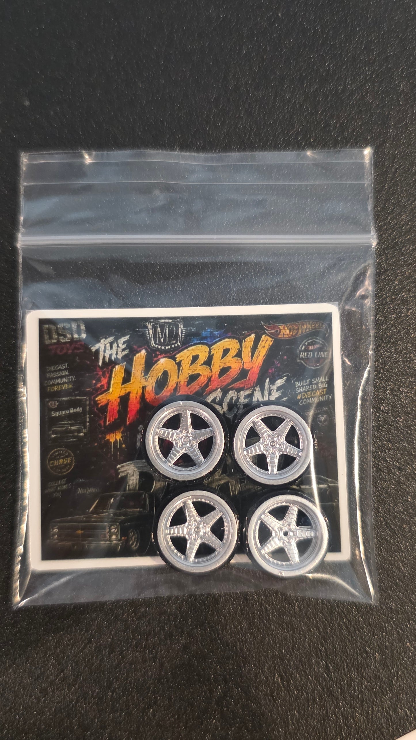 DSD 1/64 Scale pickup truck wheels