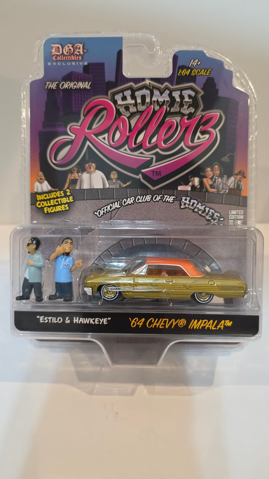 DGA Collectibles Homie Rollers 1:64 '64 Chevy Impala "Chase"