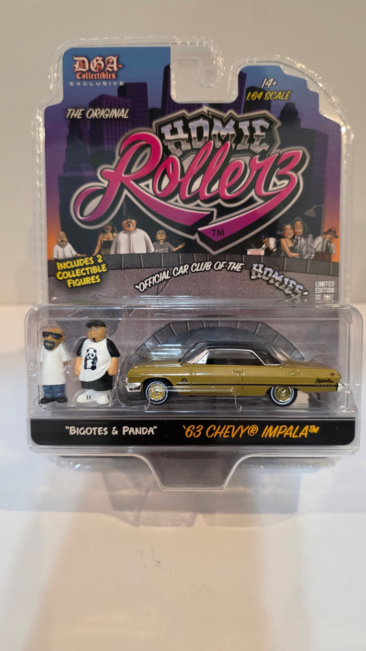 DGA Collectibles Homie Rollers 1:64 '63 Impala "Chase"