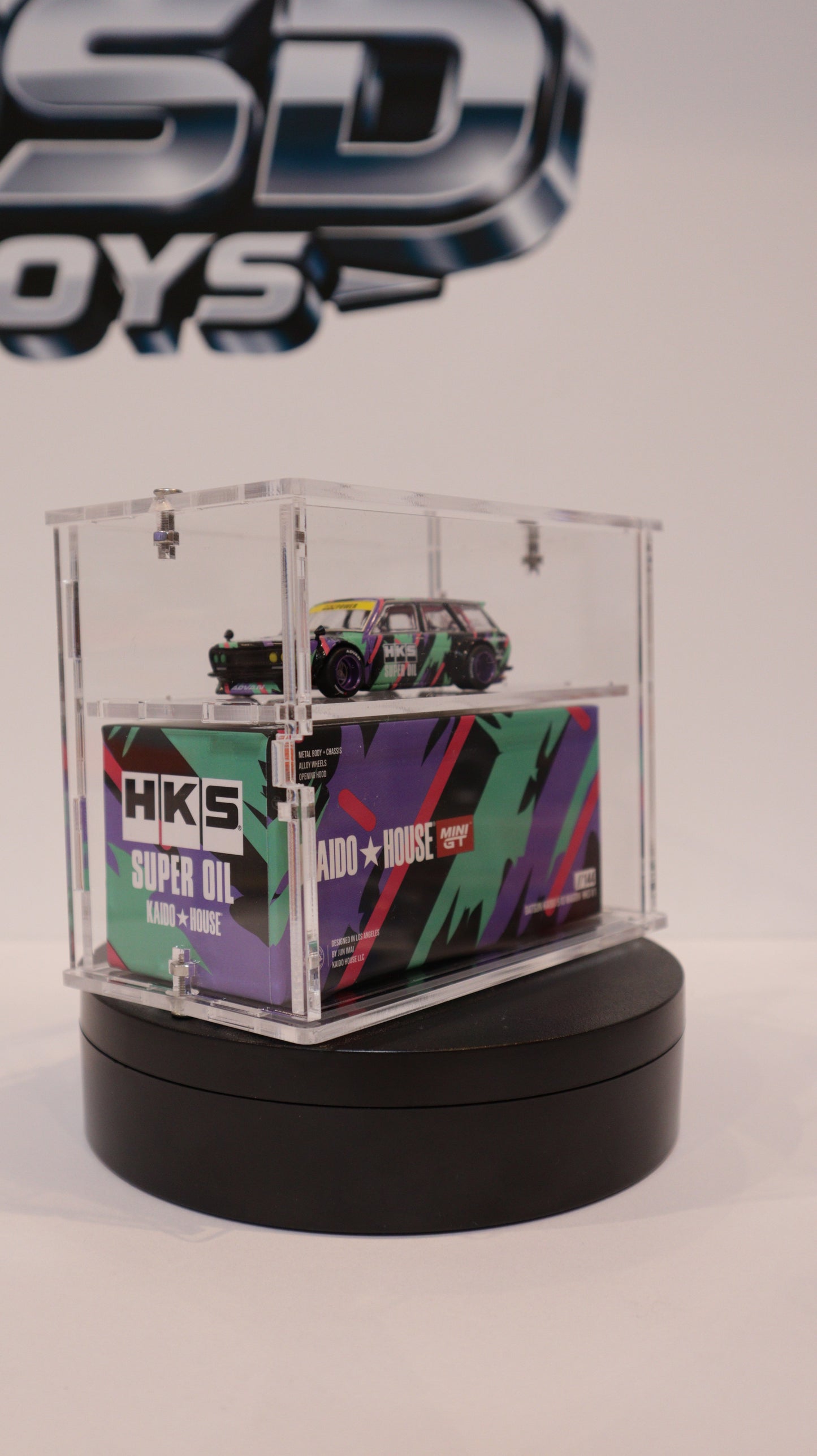 PopRace/Kaido House Acrylic Case (Car Not Included)