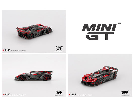Mini GT 1:64 Bugatti Bolide – Red